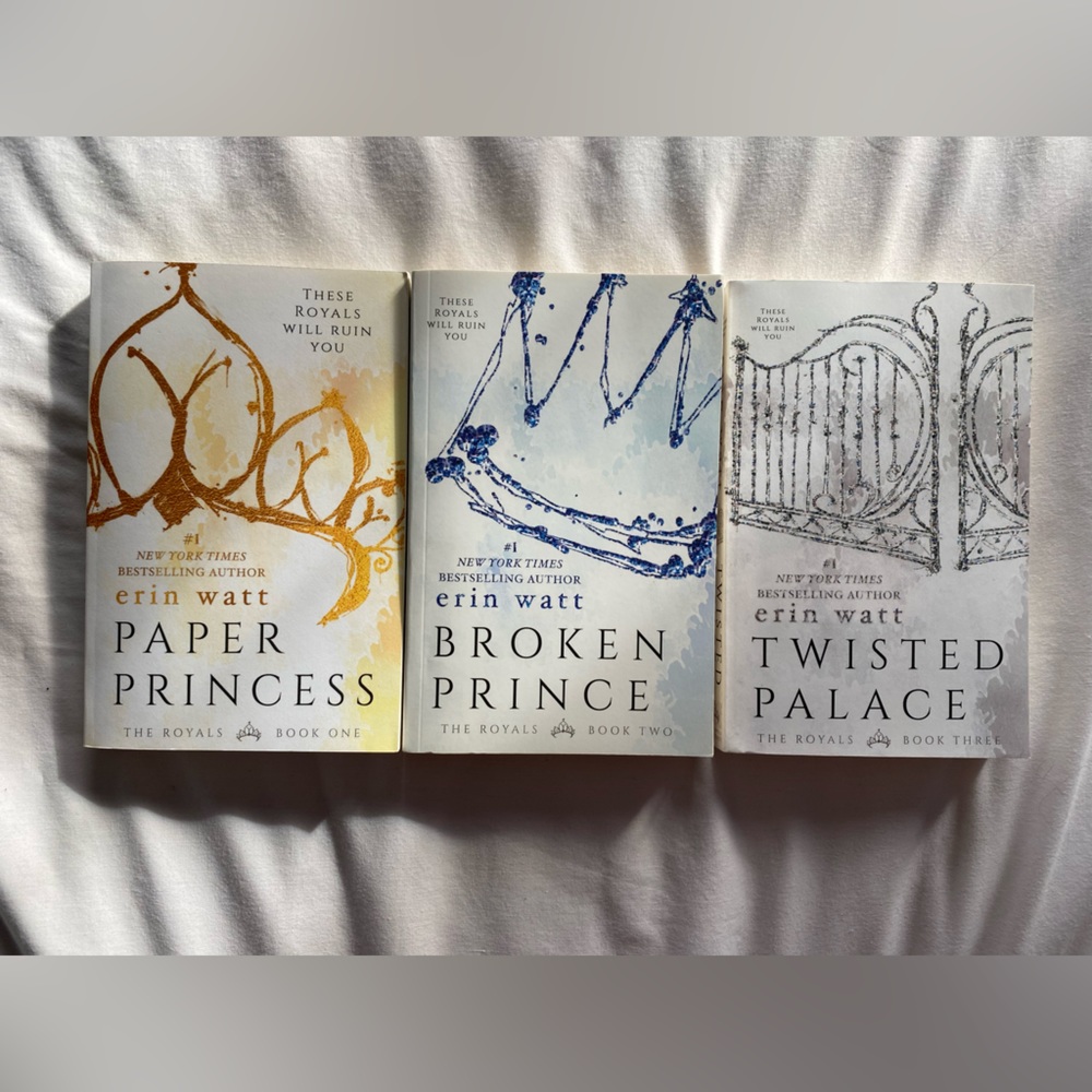 Paper Princess Trilogy (Paperback) by Erin Watt, YA Romance Books